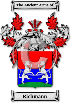Richmann Family Crest Download (JPG) Legacy Series - 600 DPI