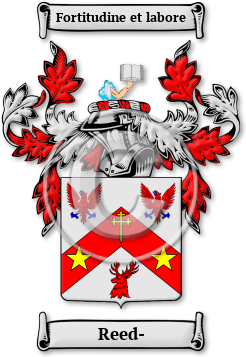Reed- Family Crest Download (jpg) Legacy Series - 150 DPI
