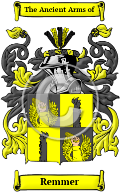 Remmer Name Family History, Family Crest & Coats of Arms, German