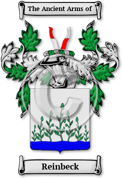 Reinbeck Family Crest Download (jpg) Legacy Series - 150 DPI