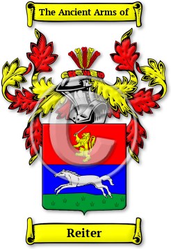 Reiter Family Crest Download (jpg) Legacy Series - 150 DPI