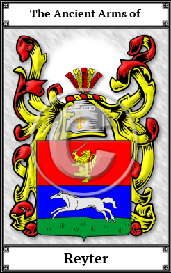 Reyter Family Crest Download (JPG)  Book Plated - 150 DPI