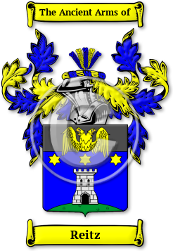 Reitz Family Crest Download (JPG) Legacy Series - 600 DPI
