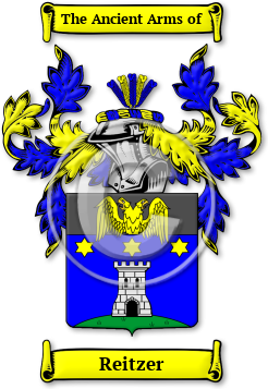 Reitzer Family Crest Download (JPG) Legacy Series - 600 DPI