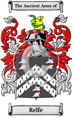 Relfe Family Crest Download (JPG) Heritage Series - 600 DPI