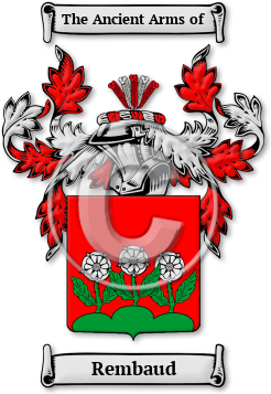 Rembaud Family Crest Download (jpg) Legacy Series - 150 DPI