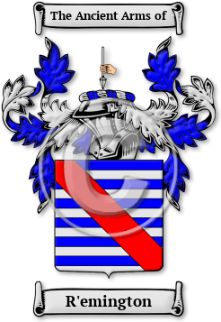 R'emington Family Crest Download (jpg) Legacy Series - 150 DPI