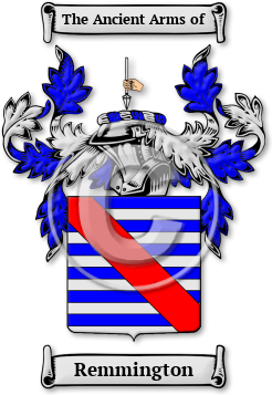 Remmington Family Crest Download (jpg) Legacy Series - 150 DPI