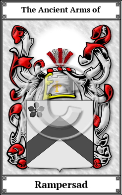 Rampersad Family Crest Download (JPG)  Book Plated - 150 DPI