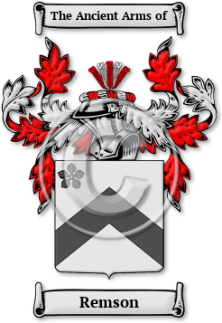 Remson Family Crest Download (JPG) Legacy Series - 600 DPI