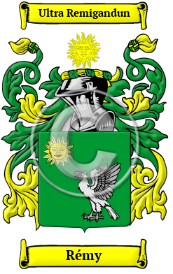 Rémy Family Crest Download (JPG) Heritage Series - 300 DPI
