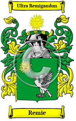 Remie Family Crest Download (JPG) Heritage Series - 300 DPI
