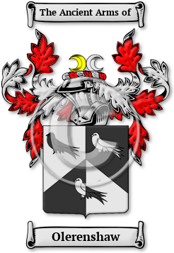 Olerenshaw Family Crest Download (jpg) Legacy Series - 150 DPI