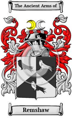 Remshaw Family Crest/Coat of Arms