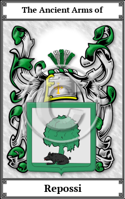 Repossi Family Crest Download (JPG)  Book Plated - 150 DPI