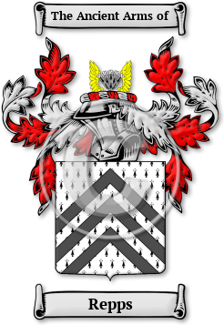 Repps Family Crest Download (JPG) Legacy Series - 300 DPI