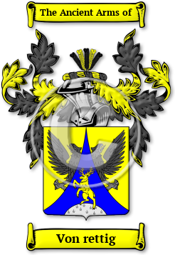 Von rettig Family Crest Download (jpg) Legacy Series - 150 DPI