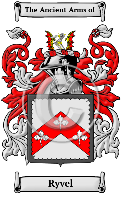 Ryvel Family Crest/Coat of Arms