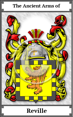 Reville Family Crest Download (JPG) Book Plated - 600 DPI