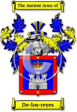 De-los-reyes Family Crest Download (jpg) Legacy Series - 150 DPI