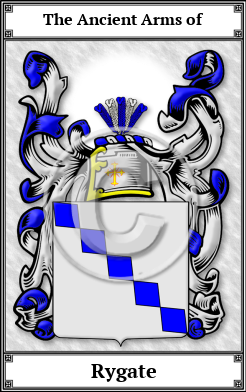 Rygate Family Crest Download (JPG)  Book Plated - 150 DPI