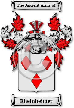 Rheinheimer Family Crest Download (jpg) Legacy Series - 150 DPI