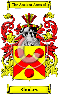 Rhoda-s Family Crest Download (JPG) Heritage Series - 300 DPI