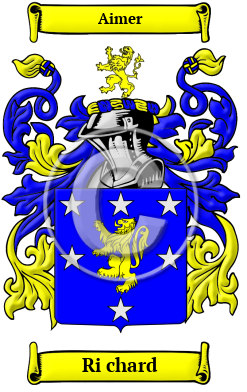 Ri chard Family Crest Download (JPG) Heritage Series - 300 DPI