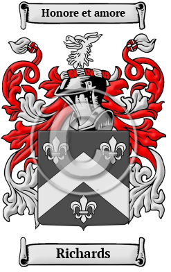 Richards Family Crest Download (JPG) Heritage Series - 600 DPI