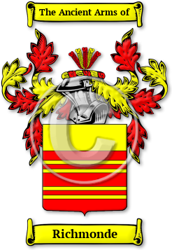 Richmonde Family Crest Download (jpg) Legacy Series - 150 DPI
