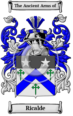 Ricalde Family Crest/Coat of Arms