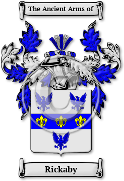 Rickaby Family Crest Download (jpg) Legacy Series - 150 DPI