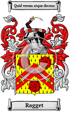 Ragget Family Crest Download (JPG) Heritage Series - 600 DPI