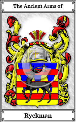 Ryckman Family Crest Download (JPG)  Book Plated - 150 DPI