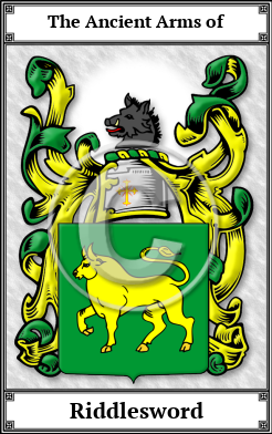 Riddlesword Family Crest Download (JPG)  Book Plated - 150 DPI