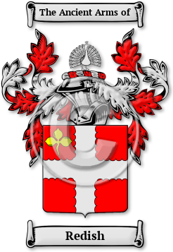 Redish Family Crest Download (JPG) Legacy Series - 600 DPI