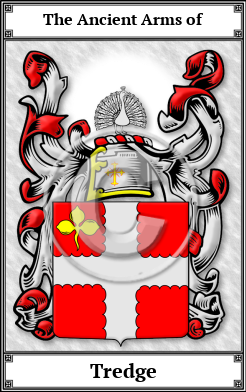 Tredge Family Crest Download (JPG)  Book Plated - 150 DPI