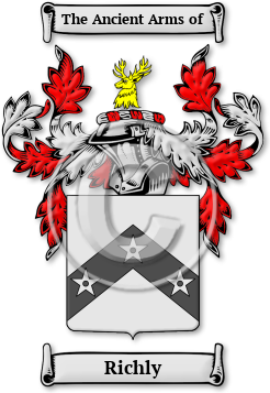 Richly Family Crest Download (jpg) Legacy Series - 150 DPI