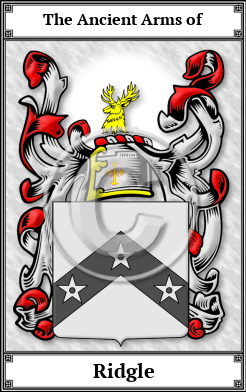 Ridgle Family Crest Download (JPG)  Book Plated - 150 DPI