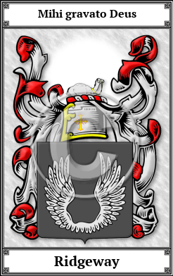 Ridgeway Family Crest Download (JPG) Book Plated - 300 DPI