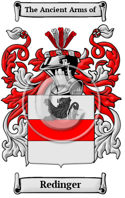 Redinger Family Crest Download (JPG) Heritage Series - 600 DPI