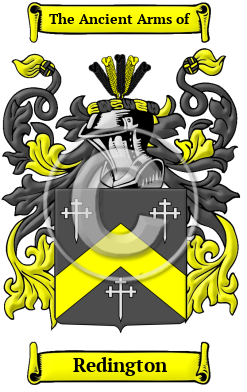 Redington Name Meaning, Family History, Family Crest & Coats of Arms