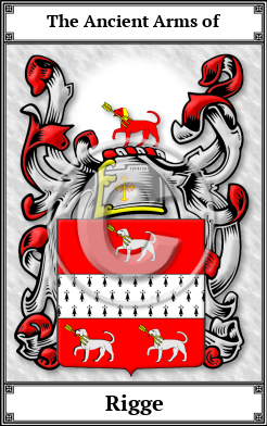 Rigge Family Crest Download (JPG)  Book Plated - 150 DPI