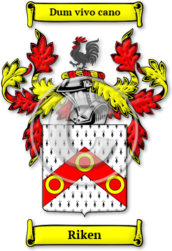 Riken Family Crest Download (jpg) Legacy Series - 150 DPI