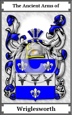 Wriglesworth Family Crest Download (JPG) Book Plated - 600 DPI