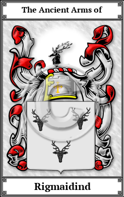 Rigmaidind Family Crest Download (JPG) Book Plated - 600 DPI