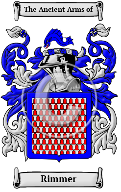Rimmer Family Crest/Coat of Arms