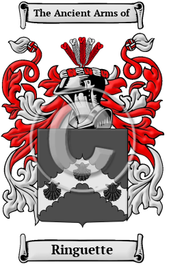 Ringuette Family Crest Download (JPG) Heritage Series - 600 DPI
