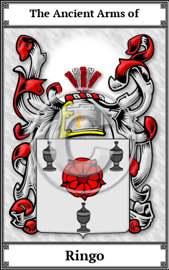 Ringo Family Crest Download (JPG)  Book Plated - 150 DPI