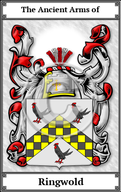 Ringwold Family Crest Download (JPG)  Book Plated - 150 DPI